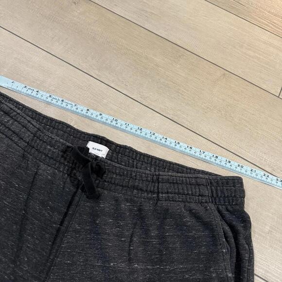Y2K Old Navy Mens XXL Black Heather Sweatpants Pockets Casual Baggy Wide leg VTG - Picture 8 of 9